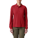 5.11 Women's Helios Long Sleeve Polo | Range Red 2 | 32013