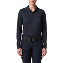 5.11 Women's Helios Long Sleeve Polo | DARK NAVY | 32013