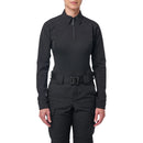5.11 Women's PDU Cold Weather Rapid Long Sleeve Shirt | Black | 32165ABR