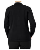 Cobmex V-Neck Long Sleeve Button Front Cardigan | Black | 4018