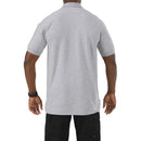 5.11 Men's Utility Short Sleeve Polo - TALL | Heather Grey | 41180T