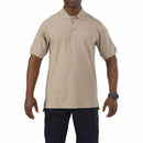 5.11 Men's Utility Short Sleeve Polo - TALL | Silver Tan | 41180T