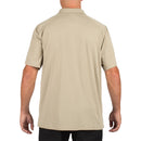 5.11 Men's Helios Short Sleeve Polo | Silver Tan | 41192