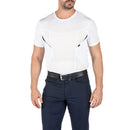 5.11 Men's CAMS Short Sleeve Baselayer | WHITE | 41222ABR
