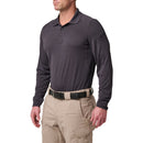 5.11 Men's Helios Long Sleeve Polo Shirt | Charcoal | 42022