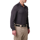 5.11 Men's Helios Long Sleeve Polo Shirt | Charcoal | 42022