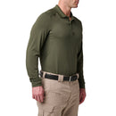 5.11 Men's Helios Long Sleeve Polo Shirt | TDU Green | 42022
