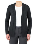 Cobmex Ladies Open Front Cardigan | Charcoal | 4309