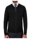 Cobmex Men's Full Zip Bomber | Deep Black | 4409