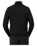 Cobmex Men's Quarter Zip Pullover | Deep Black | 4410