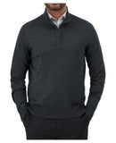 Cobmex Men's Quarter Zip Pullover | Charcoal | 4410