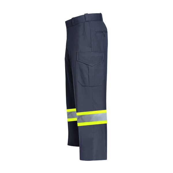 FLYING CROSS MENS CARGO PANT W/ EMS HIVIS REFLECTIVE STRIPE | 47300EMS-NAVY