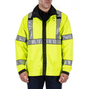 5.11 Men's Reversible Hi-Vis Rain Coat | BLACK | 48125ABR