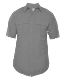 Elbeco Men's DutyMaxx Short Sleeve Poly/Rayon Stretch Shirt | Gray | 5581D