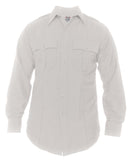 Elbeco Men's DutyMaxx Long Sleeve Poly/Rayon Stretch Shirt | White | 580D