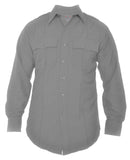 Elbeco Men's DutyMaxx Long Sleeve Poly/Rayon Stretch Shirt | Gray | 581D