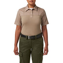 5.11 Women's Stryke PDU Twill Rapid Short Sleeve Shirt | Sheriff Tan | 61046ABR