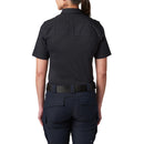 5.11 Women's Stryke PDU Ripstop Rapid Short Sleeve Shirt | MIDNIGHT NVY | 61047ABR