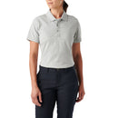 5.11 Women's Tactical Jersey Short Sleeve Polo | HEATHER GREY | 61164