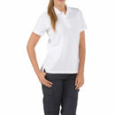 5.11 Women's Professional Short Sleeve Polo | WHITE | 61166