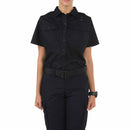 5.11 Women's Taclite PDU Class B Short Sleeve Shirt | MIDNIGHT NVY | 61168ABR