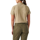 5.11 Women's Utility Short Sleeve Polo | SILVER TAN | 61173