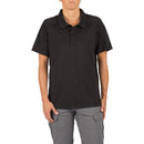 5.11 Women's Helios Short Sleeve Polo | BLACK | 61305
