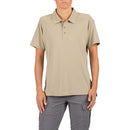 5.11 Women's Helios Short Sleeve Polo | Silver Tan | 61305