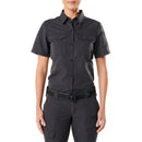5.11 Women's Fast-Tac Short Sleeve Shirt | Charcoal | 61314ABR