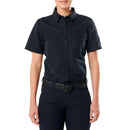 5.11 Women's Fast-Tac Short Sleeve Shirt | Dark Navy | 61314ABR