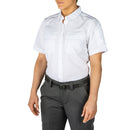 5.11 Women's Fast-Tac Short Sleeve Shirt | Uniform White | 61314ABR