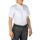 5.11 Women's Fast-Tac Short Sleeve Shirt | Uniform White | 61314ABR