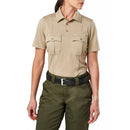 5.11 Women's Class A Uniform Short Sleeve Polo | SILVER TAN | 61328