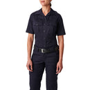 5.11 Women's NYPD Stryke Twill Short Sleeve Uniform Shirt | NYPD Navy | 61334