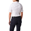 5.11 Women's NYPD Stryke Twill Short Sleeve Uniform Shirt | UNIFORM WHTE | 61334