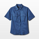 5.11 Women's Stryke PDU Twill Class A Short Sleeve Shirt | FRENCH BLUE | 61339ABR