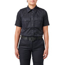 5.11 Women's Stryke PDU Twill Class A Short Sleeve Shirt | Midnight Nvy | 61339ABR