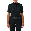5.11 Women's Stryke LT PDU Class A Short Sleeve Shirt | Midnight Nvy | 61360