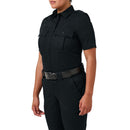 5.11 Women's Stryke LT PDU Class A Short Sleeve Shirt | Midnight Nvy | 61360