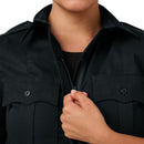 5.11 Women's Stryke LT PDU Class A Short Sleeve Shirt | Midnight Nvy | 61360