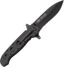 CRKT M21-14SF Spear Point Folding Tactical M21 Knife | Black | M21-14SF