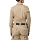 5.11 Women's Flex-Tac TDU Ripstop Long Sleeve Shirt | TDU KHAKI | 62081ABR