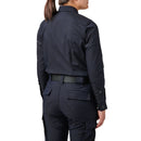 5.11 Women's Flex-Tac TDU Ripstop Long Sleeve Shirt | Dark Navy | 62081ABR