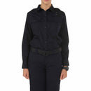 5.11 Women's Taclite PDU Class A Long Sleeve Shirt | MIDNIGHT NVY | 62365ABR