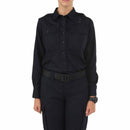 5.11 Women's Taclite PDU Class B Long Sleeve Shirt | MIDNIGHT NVY | 62366ABR