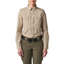 5.11 Women's Stryke Long Sleeve Shirt | Silver Tan | 62404ABR