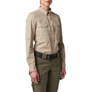 5.11 Women's Stryke Long Sleeve Shirt | Silver Tan | 62404ABR