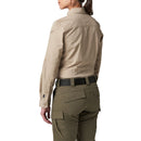 5.11 Women's Stryke Long Sleeve Shirt | Silver Tan | 62404ABR