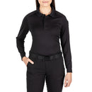 5.11 Women's Performance Long Sleeve Polo | Black | 62408