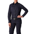5.11 Women's NYC Metro Stryke Ripstop Long Sleeve Shirt | NYPD NAVY | 62419ABR
